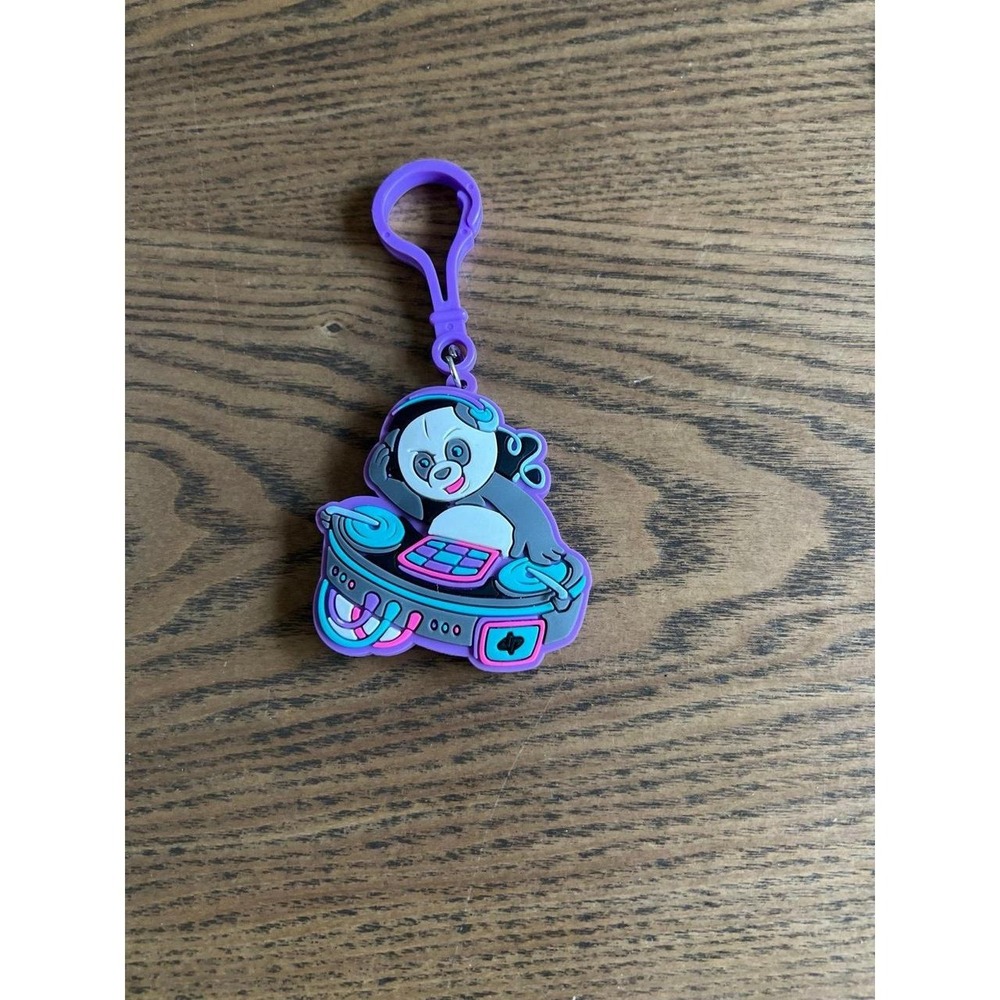 Dude Perfect DJ Panda Keychain Clip